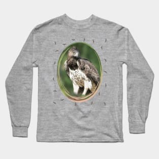 Martial Eagle - Eagle - Bird of prey - Africa Long Sleeve T-Shirt
